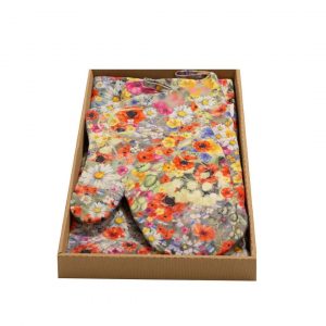 Tablier et gant en lin – Aquarelle
