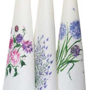 Torchons Aquarelle Fleurs II