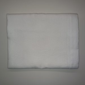 Nappe 100% lin, finition jour échelle, 140x220cm