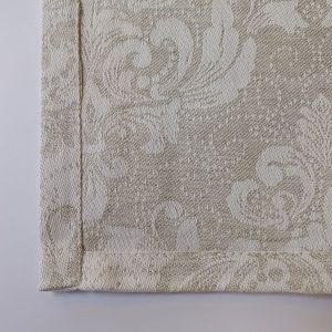 Nappe de Noël, tissage jacquard, 145x180cm