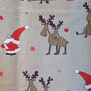 Set de table de Noël, motif père Noël