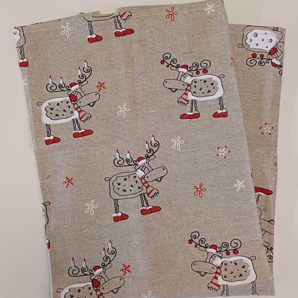 Torchon motif Noël
